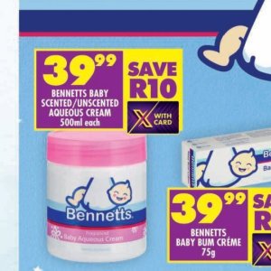 Cream at Shoprite