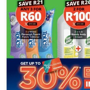 Softener at Checkers Hyper