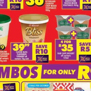 Cream at Shoprite
