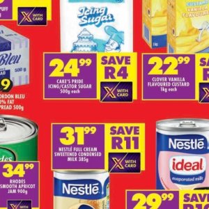 Sugar at Shoprite