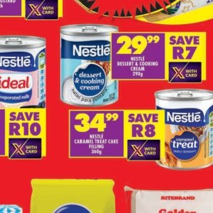 Cream at Shoprite