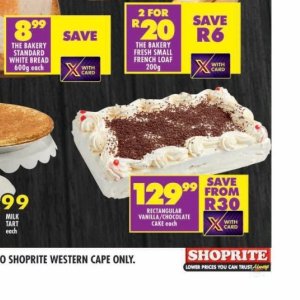 Chocolate at Shoprite