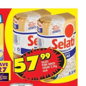 Sugar at Shoprite
