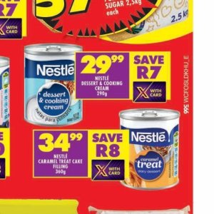 Cream at Shoprite