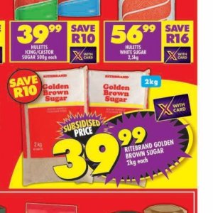 Sugar at Shoprite