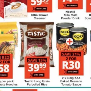 Rice at Checkers