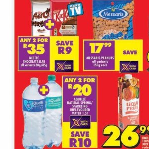 Chocolate at Shoprite