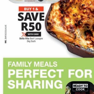 Lasagne at Checkers