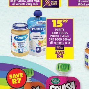Yoghurt at Shoprite