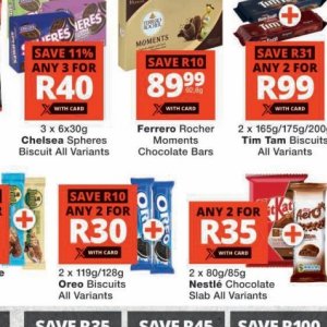 Chocolate at Checkers