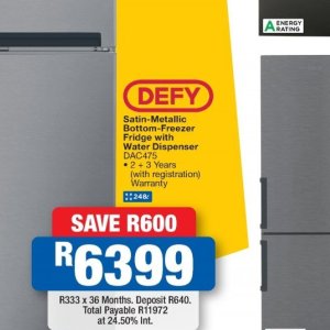 Fridge at OK Furniture