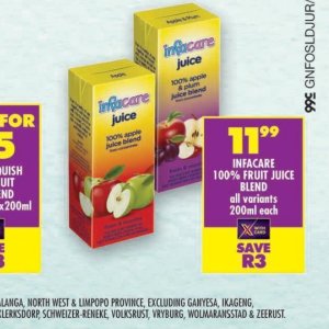 Juice at Shoprite