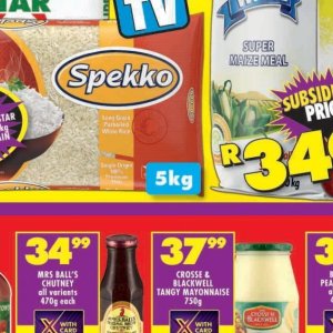Rice at Shoprite