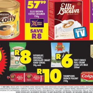 Chocolate at Shoprite