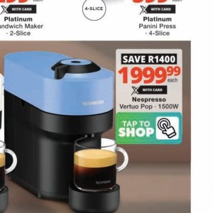 Coffee at Checkers Hyper