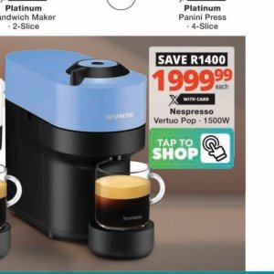 Coffee at Checkers Hyper