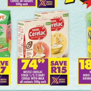 Cereal at Shoprite