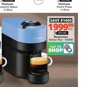 Coffee at Checkers Hyper