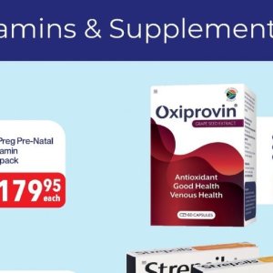 Supplements at Alpha Pharm