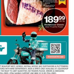 Beef at Checkers