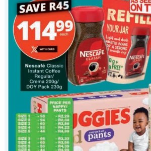 Coffee nescafe  at Checkers