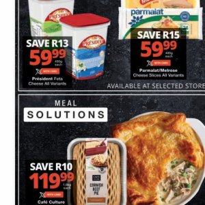 Cheese at Checkers
