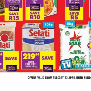 Sugar at Shoprite