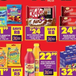 Chocolate at Shoprite