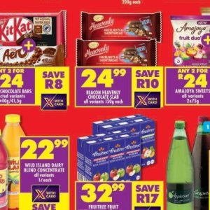Chocolate at Shoprite