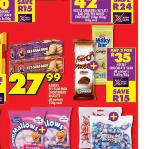 Chocolate at Shoprite
