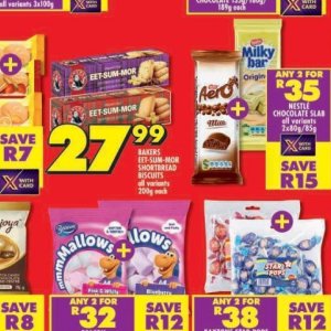 Biscuits at Shoprite