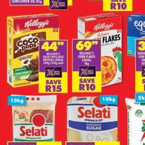 Cereal at Shoprite