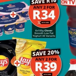 Yoghurt at Checkers