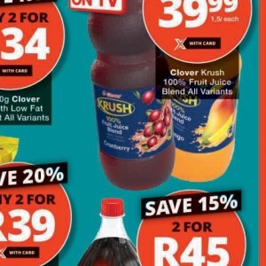 Juice at Checkers