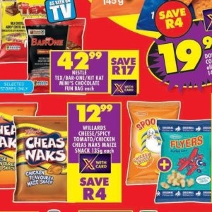 Chocolate at Shoprite