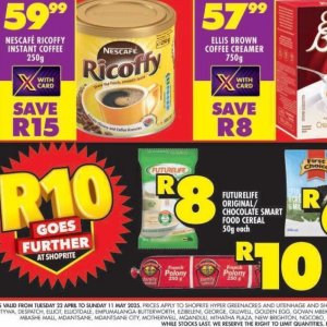 Coffee at Shoprite