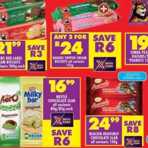 Biscuits at Shoprite