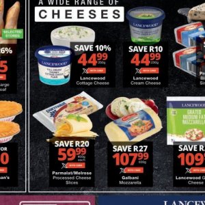 Cottage cheese at Checkers