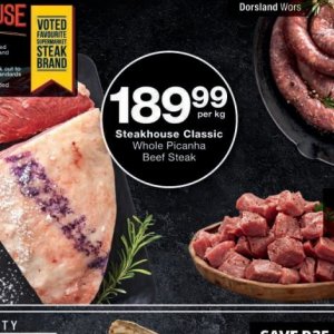 Beef at Checkers