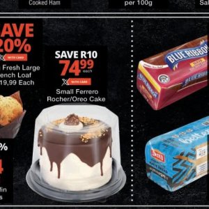 Cake at Checkers