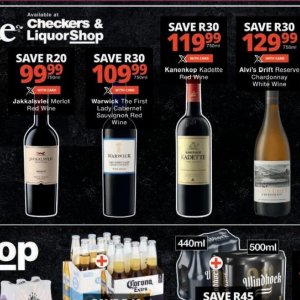 Wine at Checkers