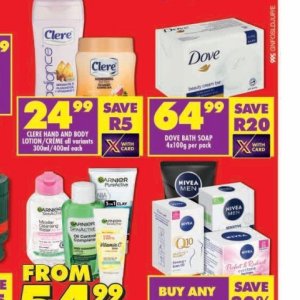 Soap at Shoprite