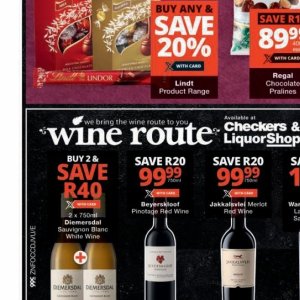 Wine at Checkers