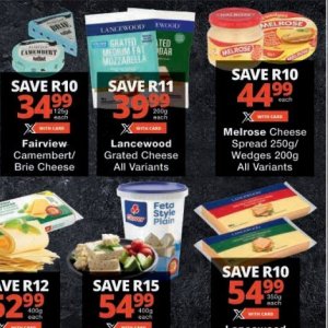 Cheese at Checkers