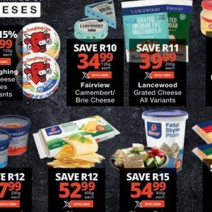 Cheese at Checkers