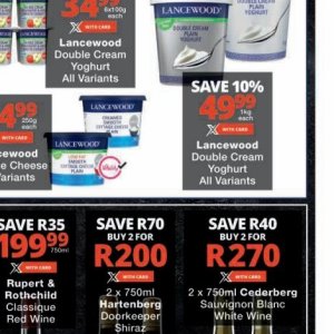 Cream at Checkers