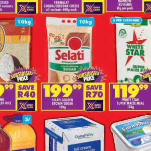 Sugar at Shoprite