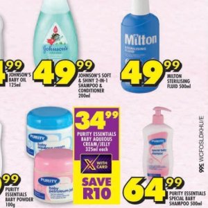 Shampoo at Shoprite