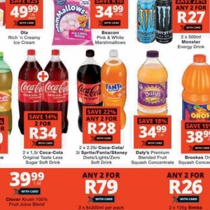  Coca Cola at Checkers