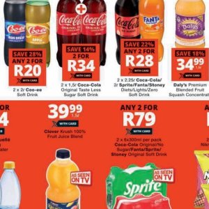  Coca Cola at Checkers
